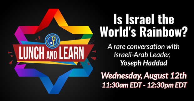 Lunch & Learn featured story image for Is Israel the World’s Rainbow Nation? | Lunch and Learn