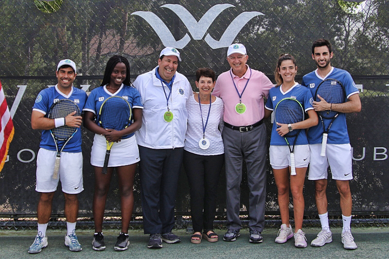 Media Coverage featured story image for Around Wellington: Israel Tennis & Education Centers at Wycliffe