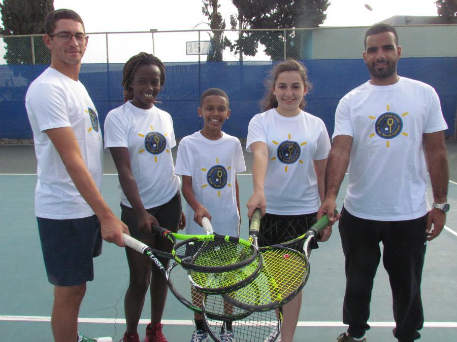 Media Coverage featured story image for Israel Tennis & Education Centers Foundation team hits the US with exhibition tour