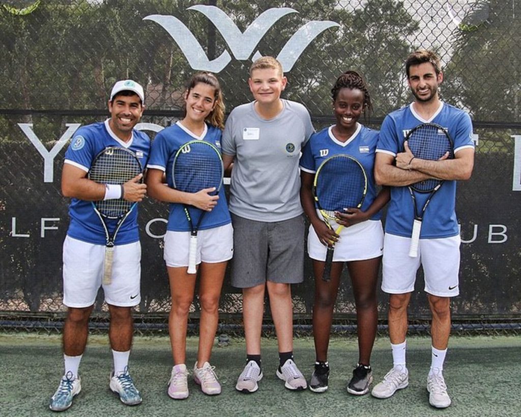 Media Coverage featured story image for South Florida Sun Sentinel: ‘Playing for Peace’ event features tennis exhibit and stories
