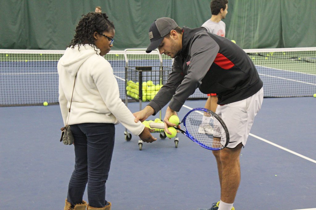 Media Coverage featured story image for YSU Tennis Teams Serve the Community