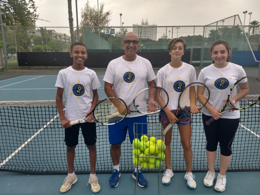  featured story image for Israel Tennis & Education Centers Foundation team kicks-off the Summer season with a North American exhibition tour