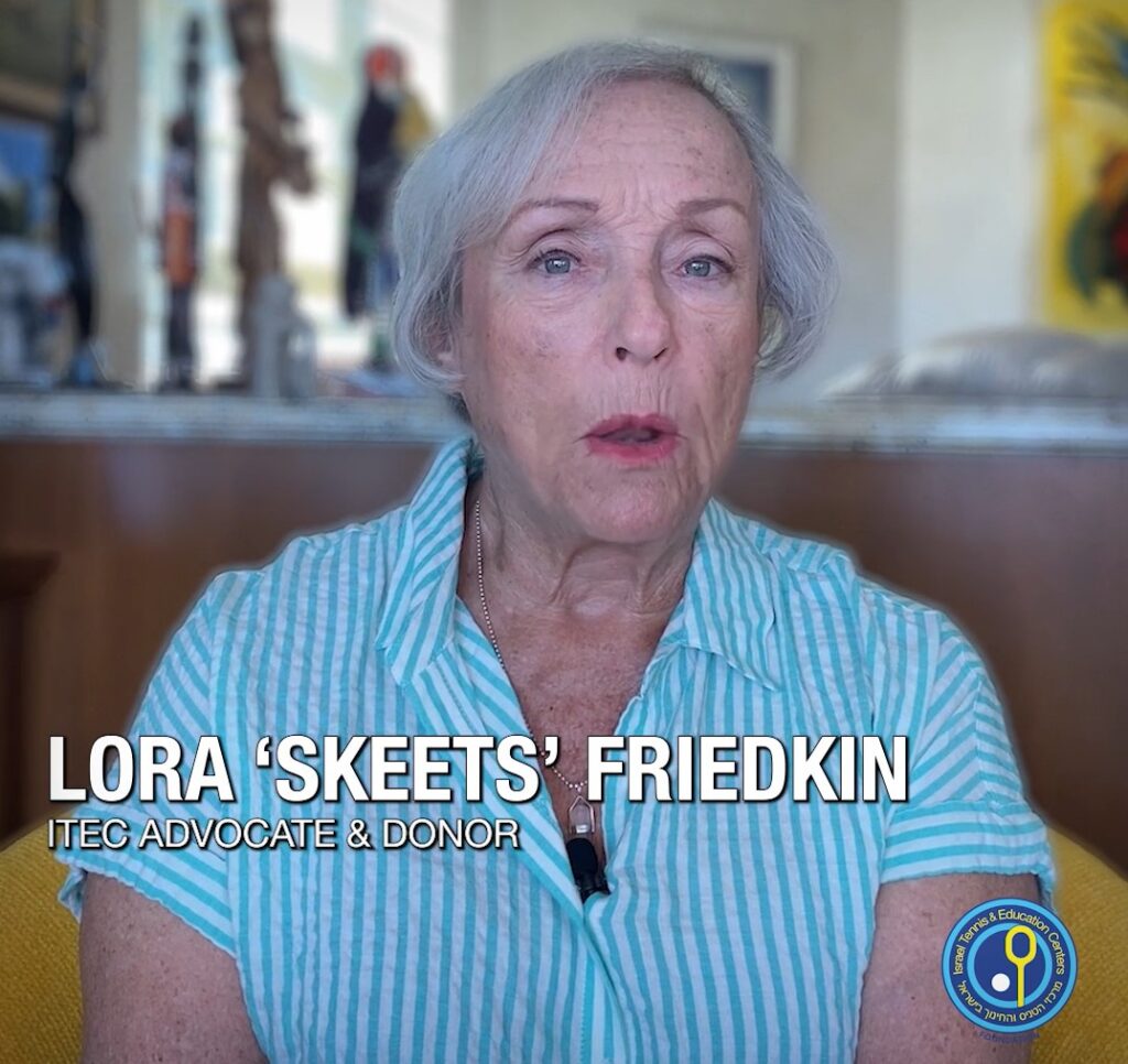 Videos featured story image for Lora “Skeets” Freidkin: Supporting the Children of ITEC from North America