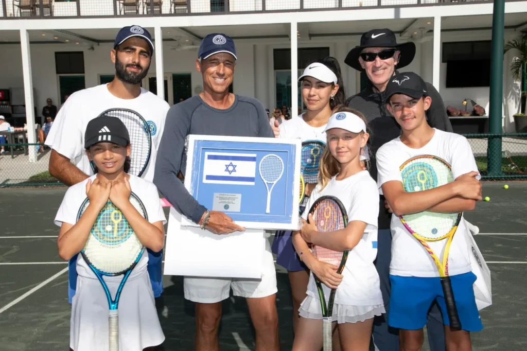 Media Coverage featured story image for Israel Tennis and Education Centers Foundation serves up a win during its Florida tour