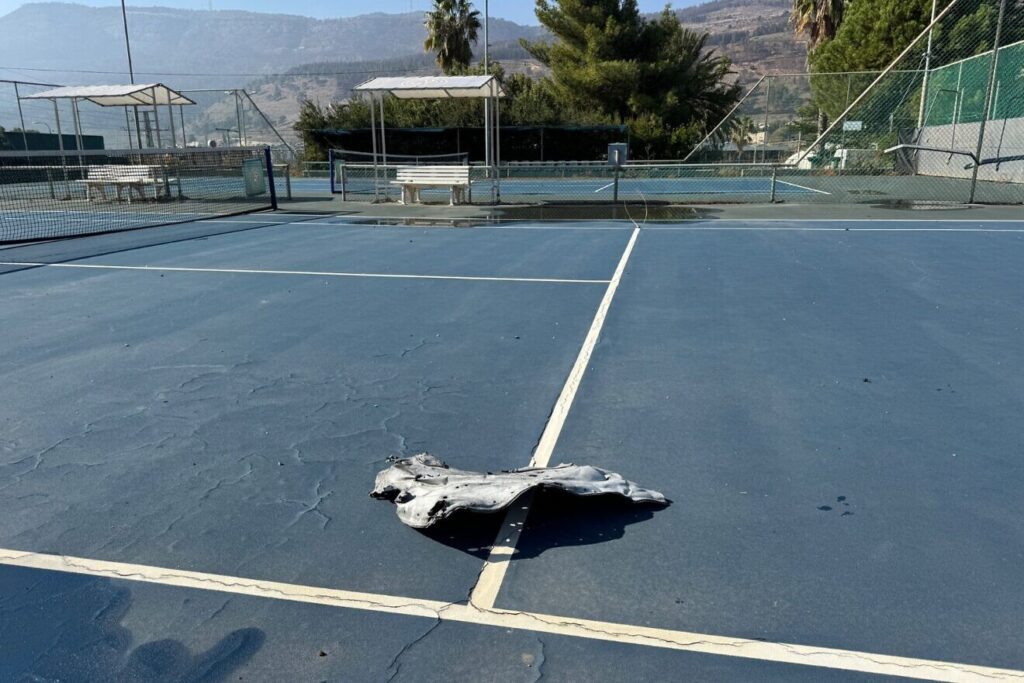  featured story image for Kiryat Shmona tennis center damaged by Hezbollah rockets